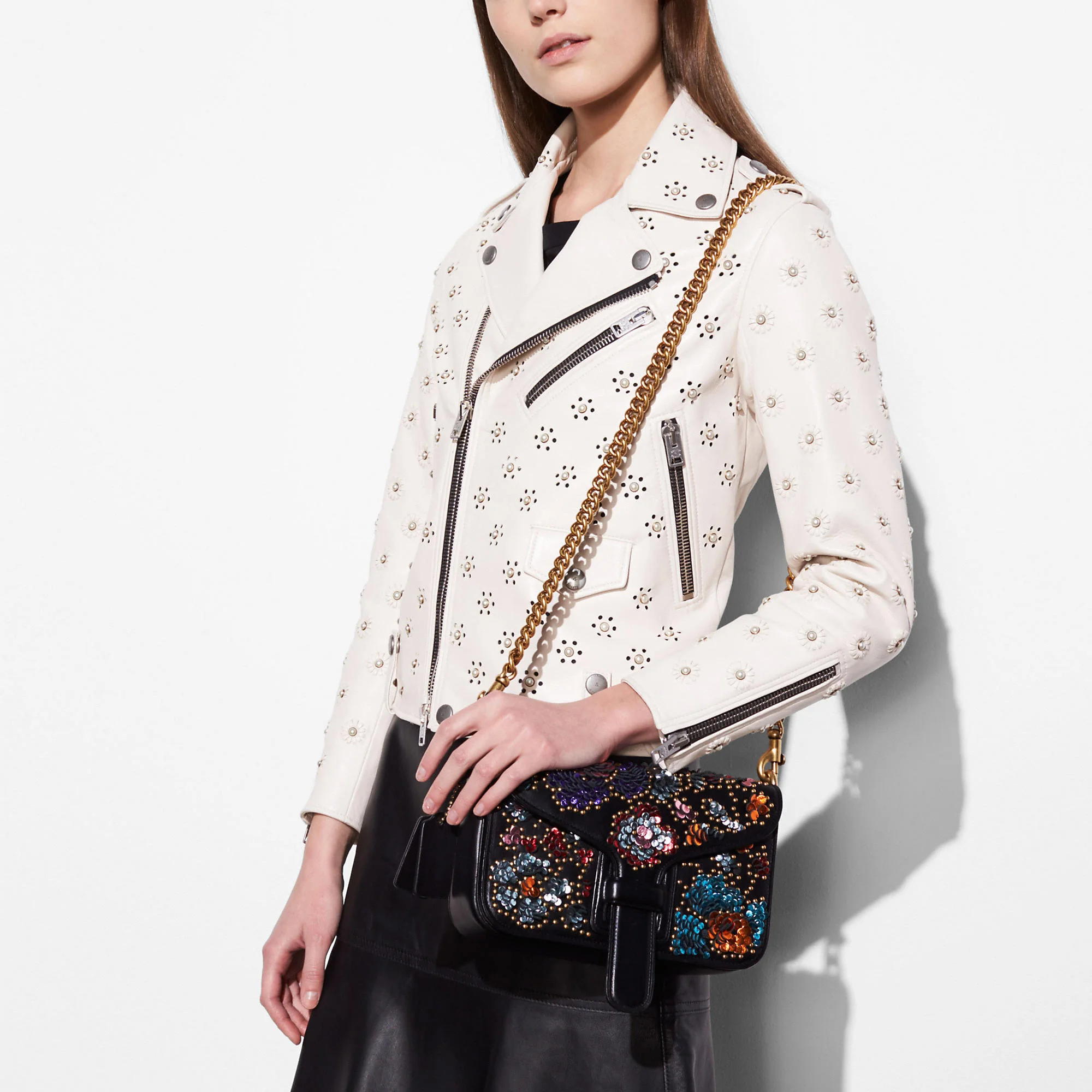 coach sequin crossbody
