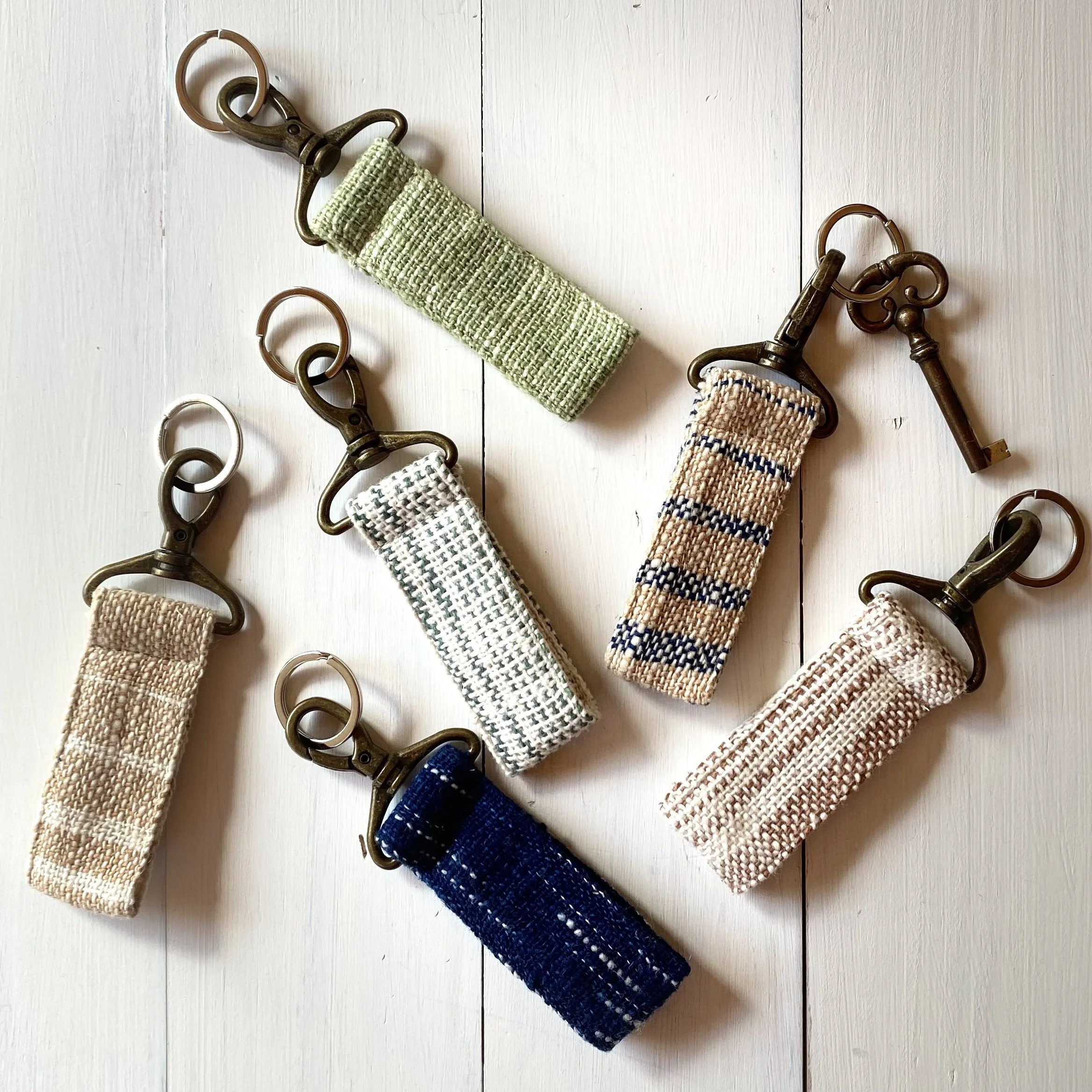Cotton Fob Key Rings