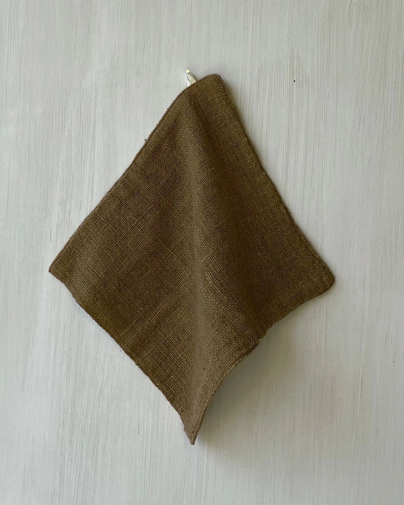 Face Washer Dark Natural Cotton Cinnamon Loom Designs.jpg