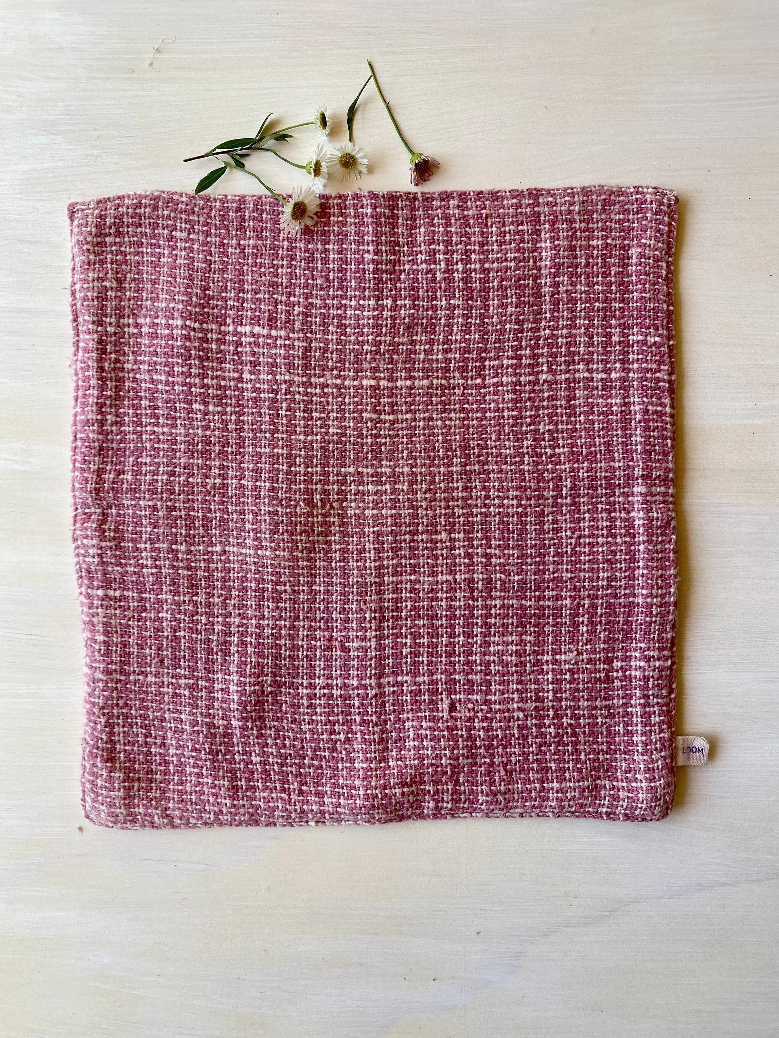 Face Washer Pink Weave - LOOM Designs Seconds.jpeg