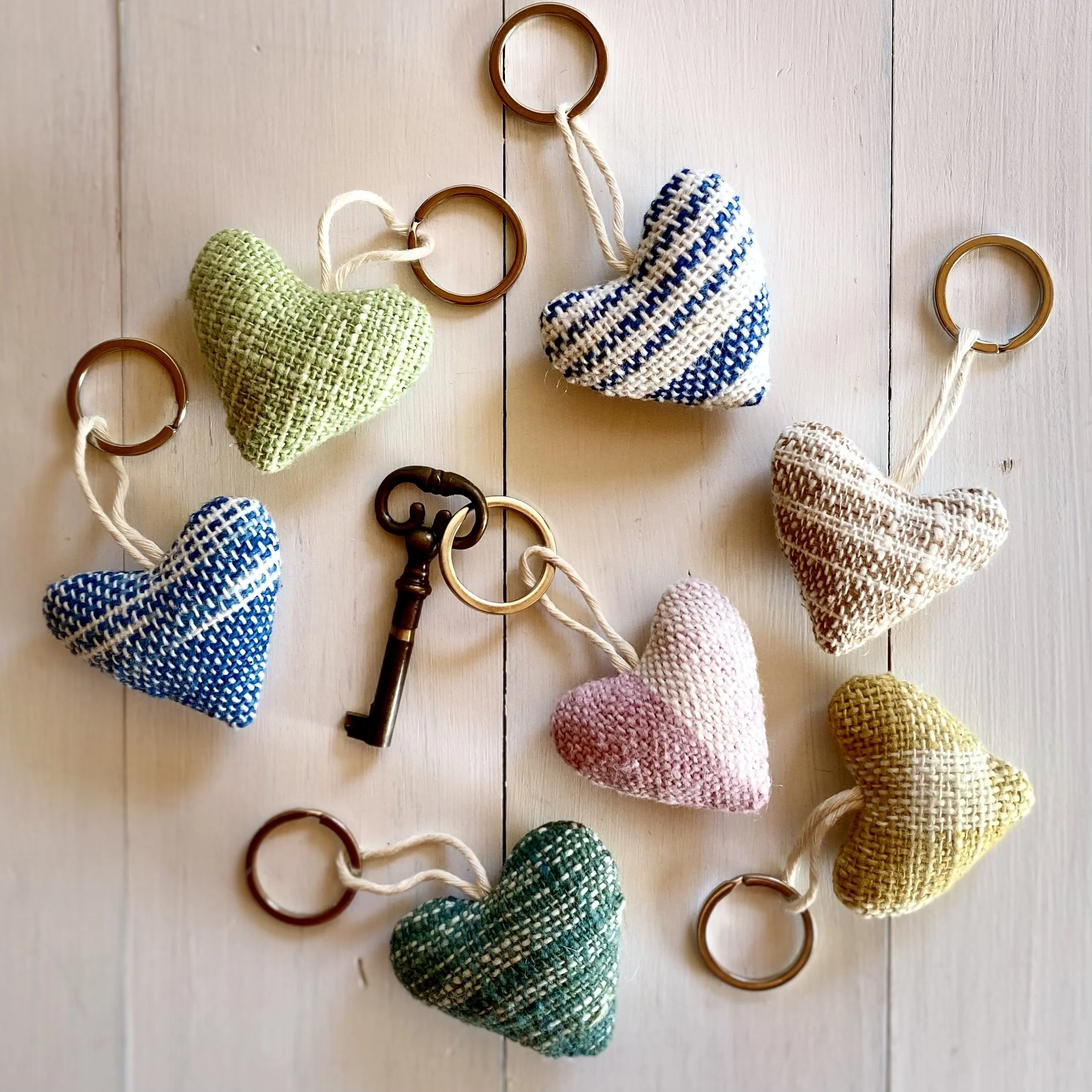 Heart Key Rings