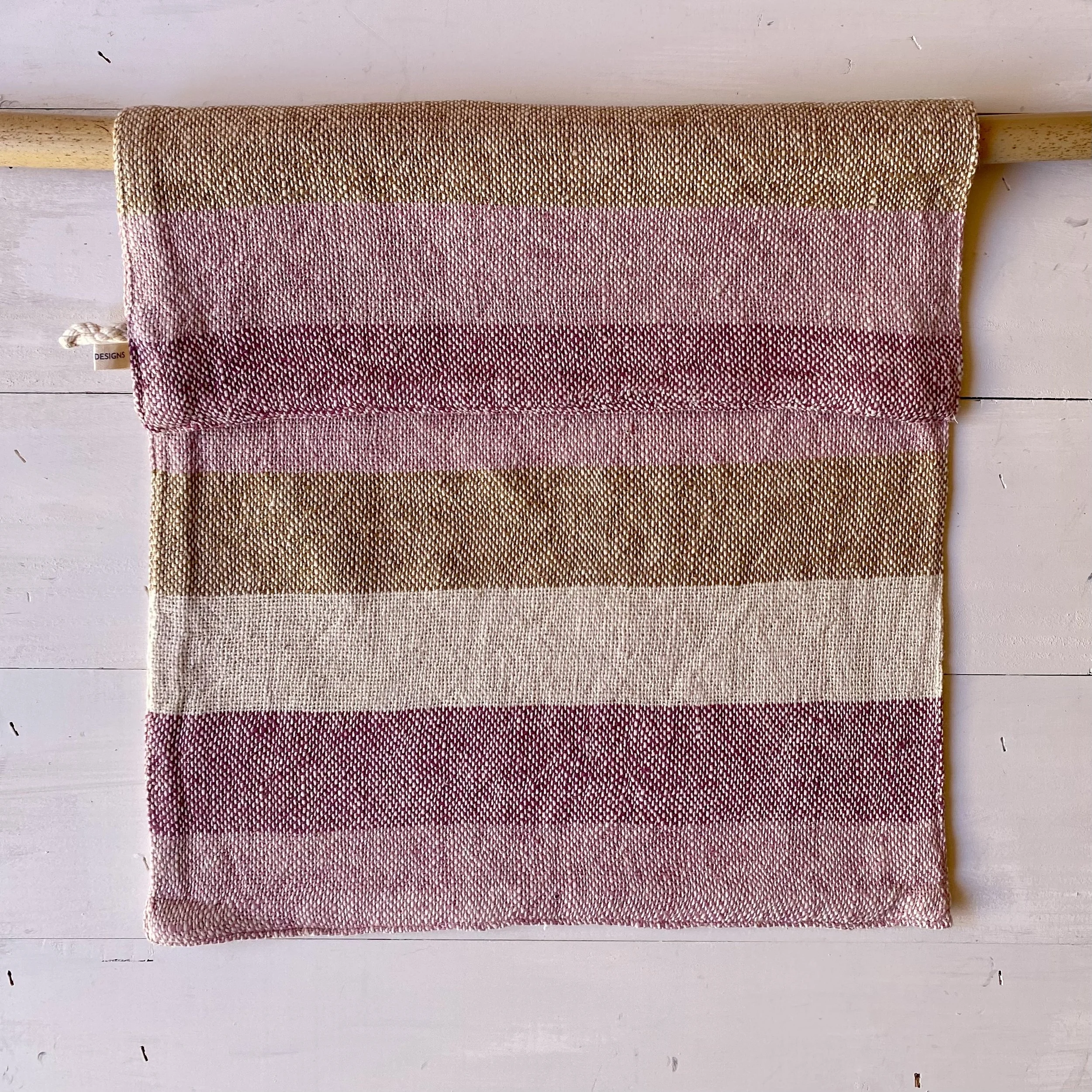 Pink & Brown hand towel.jpg