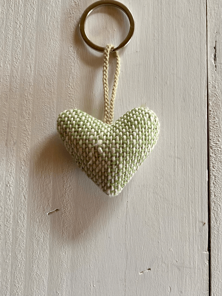 Heart Key Rings — Loom Designs