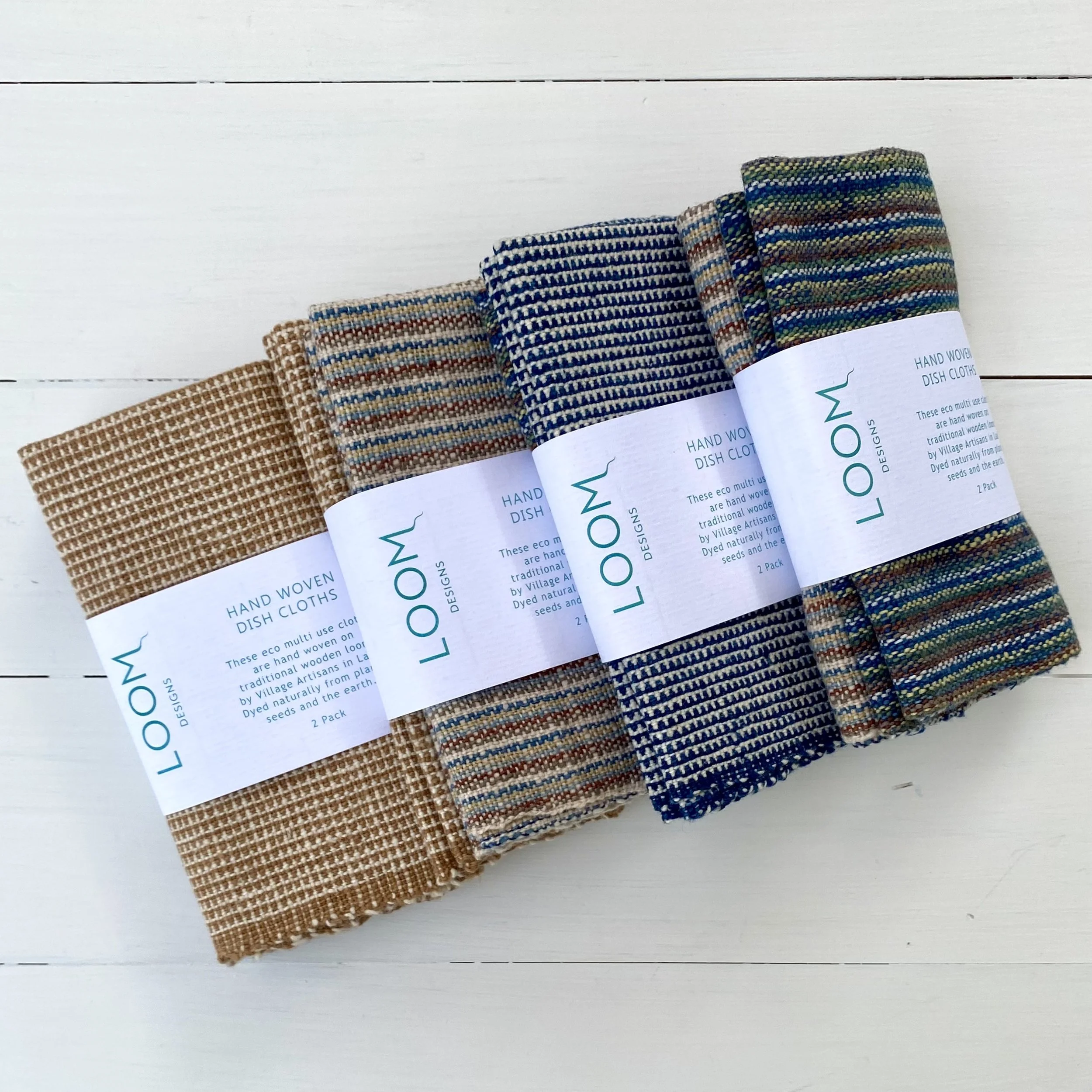 Dish Cloths 2 Pack - Assorted