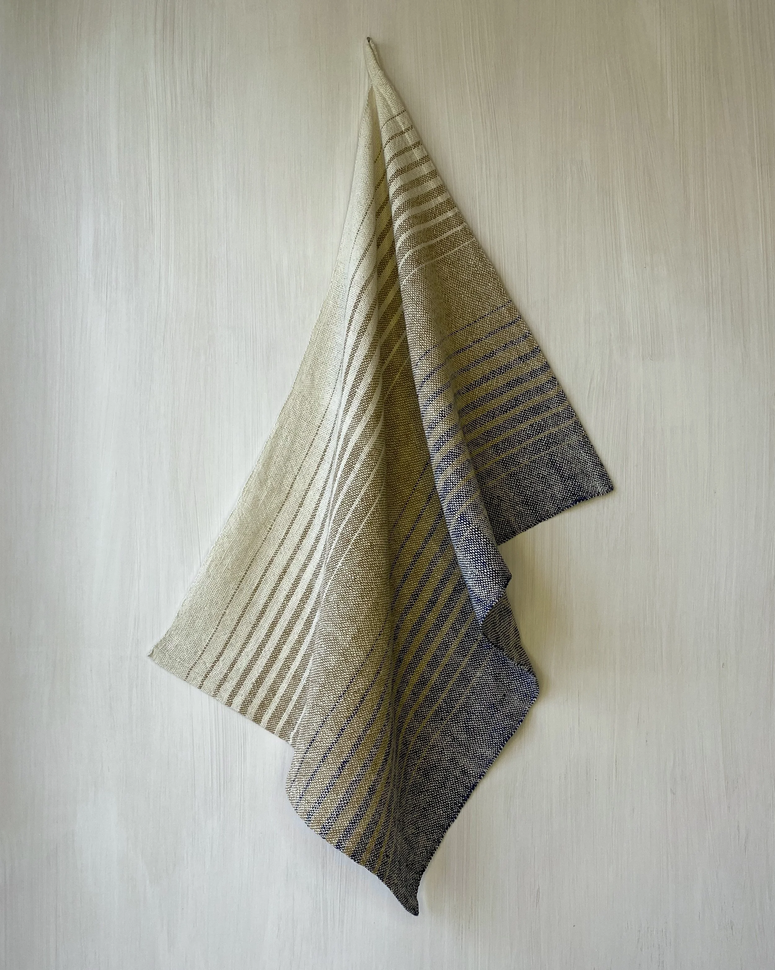 Tea Towel Indigo and Dark Natural Cotton Loom Designs.jpg