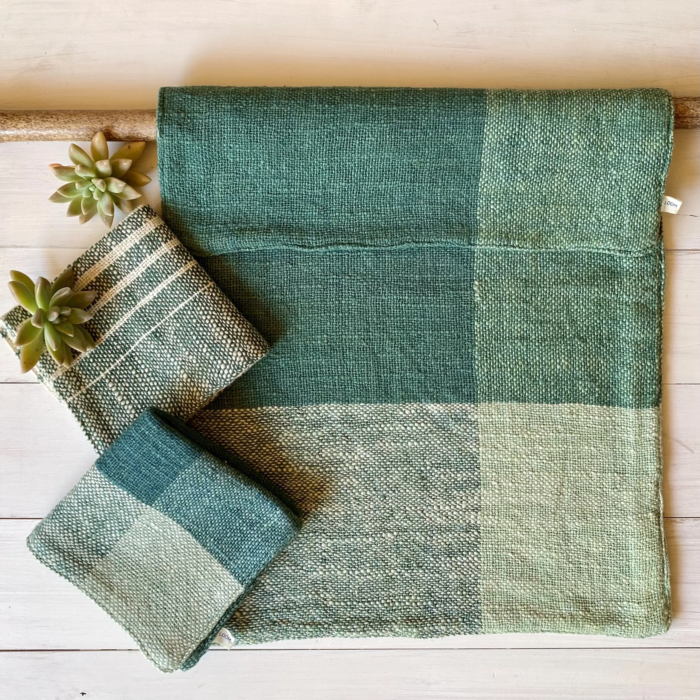 Green Hand Towel and Face washers.jpg