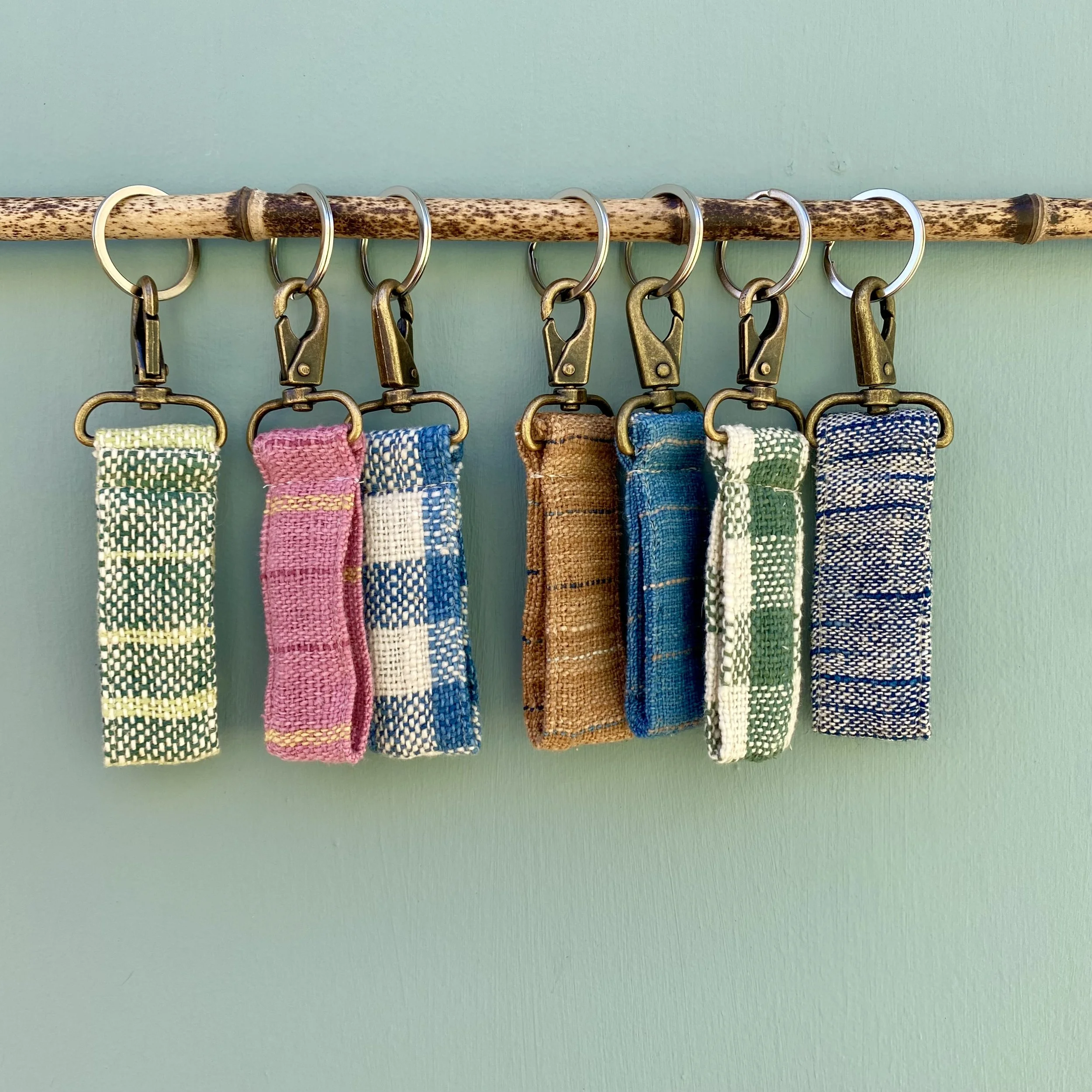 Cotton Fob Key Rings