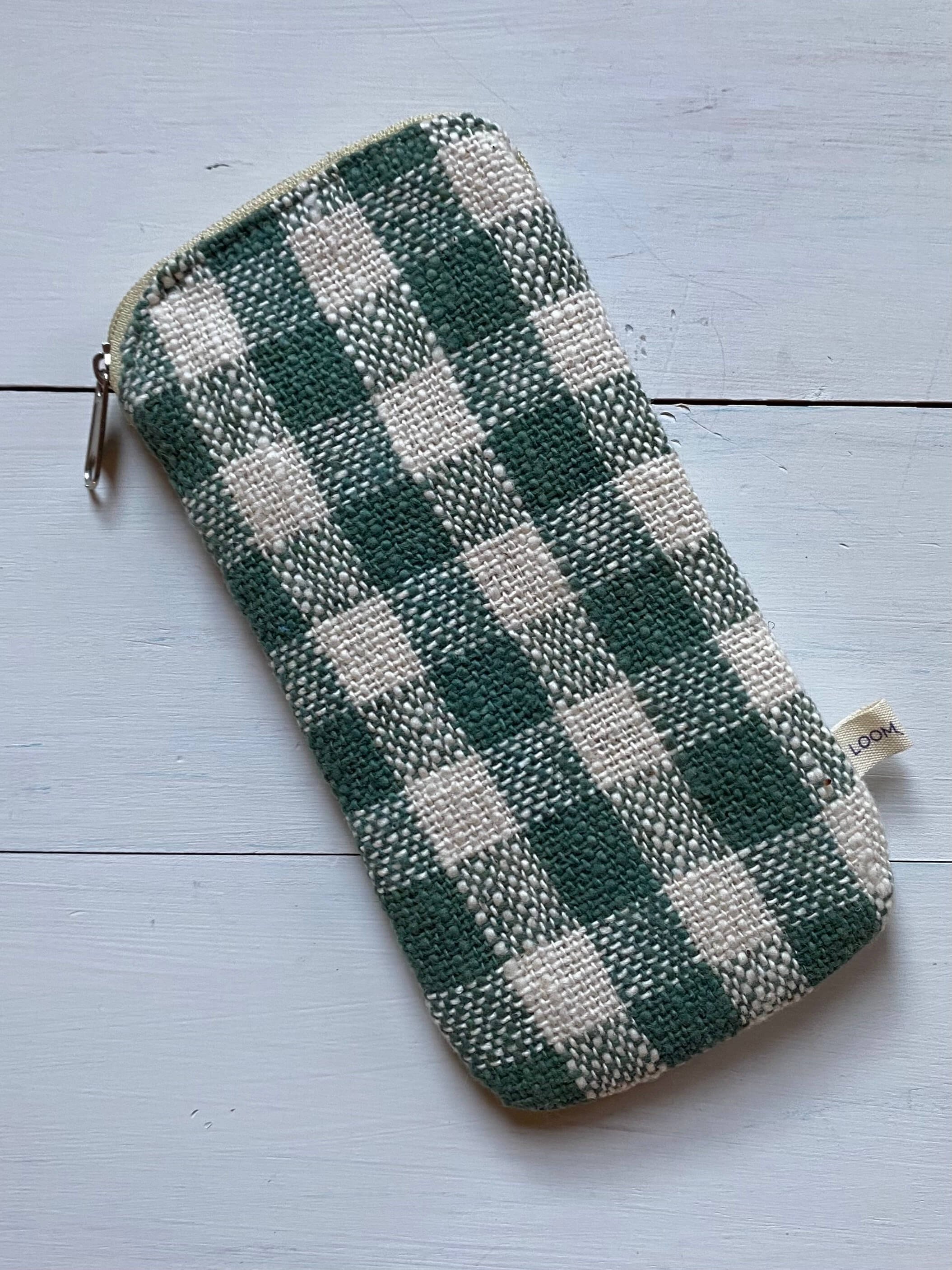 Green Check Glasses Case.jpg