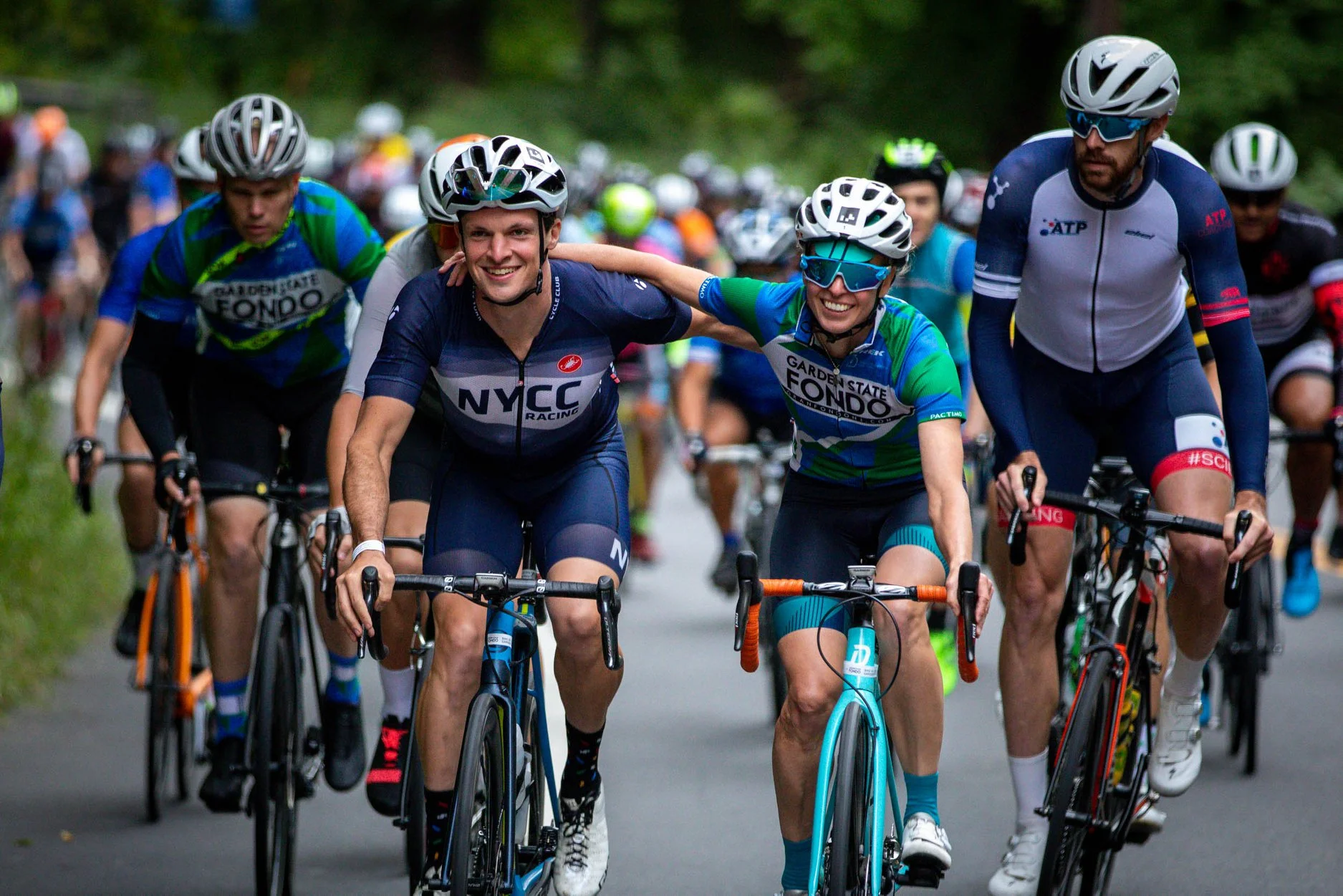 Garden State Fondo – telling a rides story through their support of women's cycling.