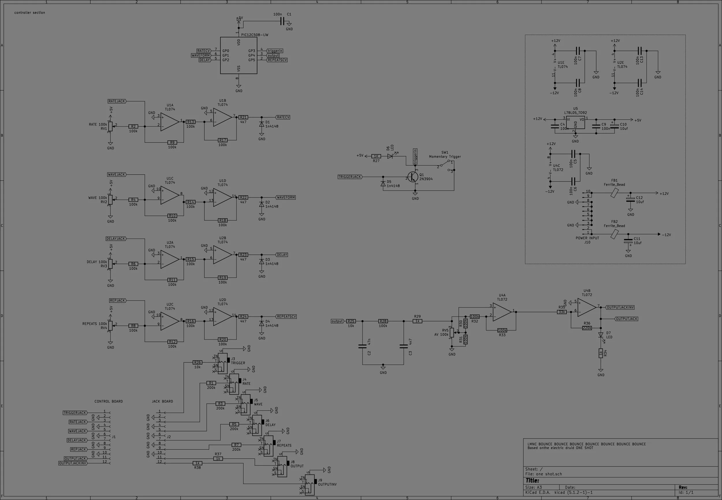 1153 bounce schematic diy bouncing ball
