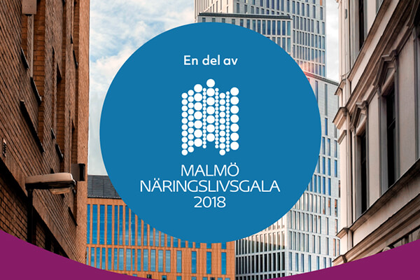 Vevios finalist i Malmö Näringslivsgala "Årets Rookie"