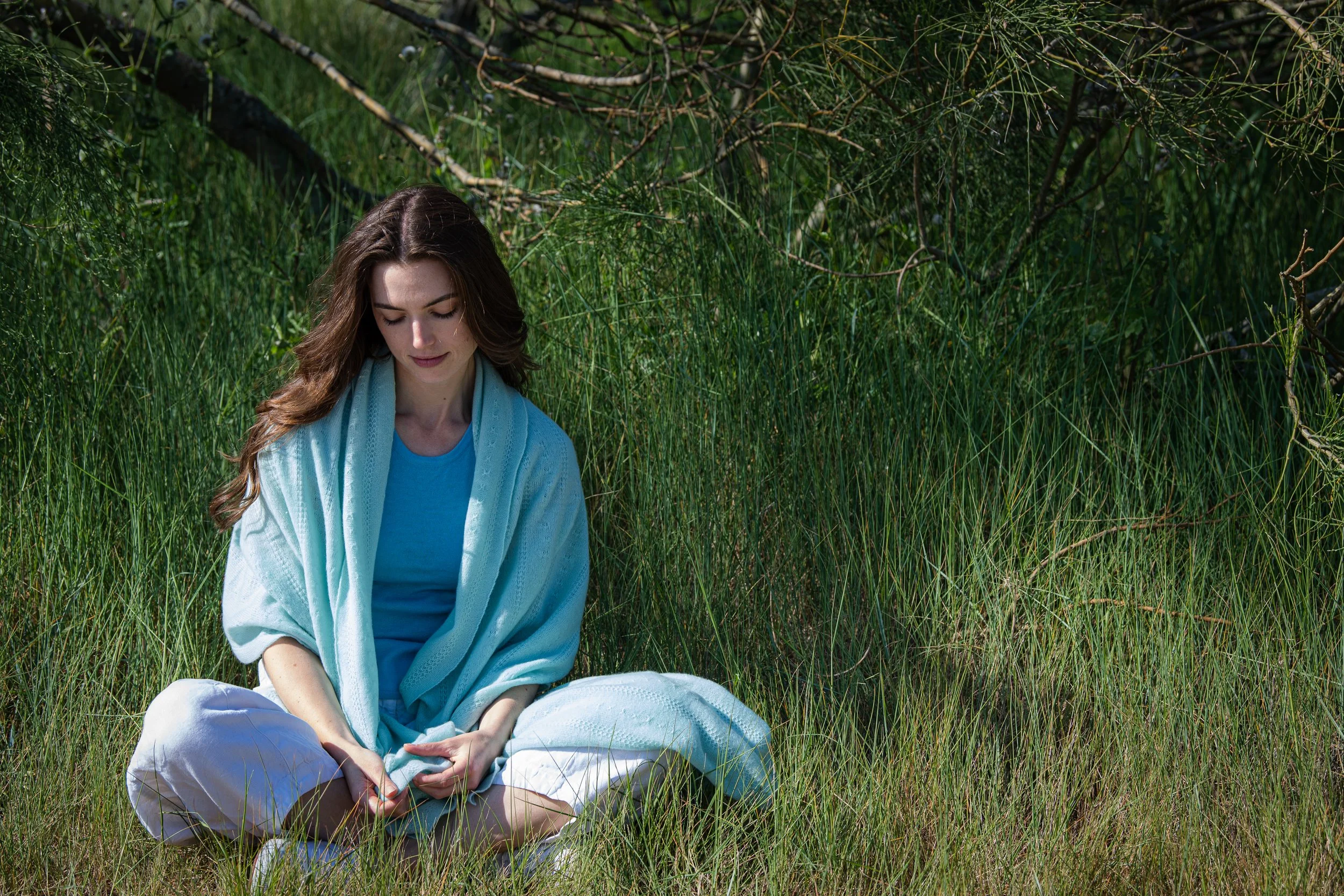 Kalu Cashmere Wrap ** NEW COLOURS ON THEIR WAY **
