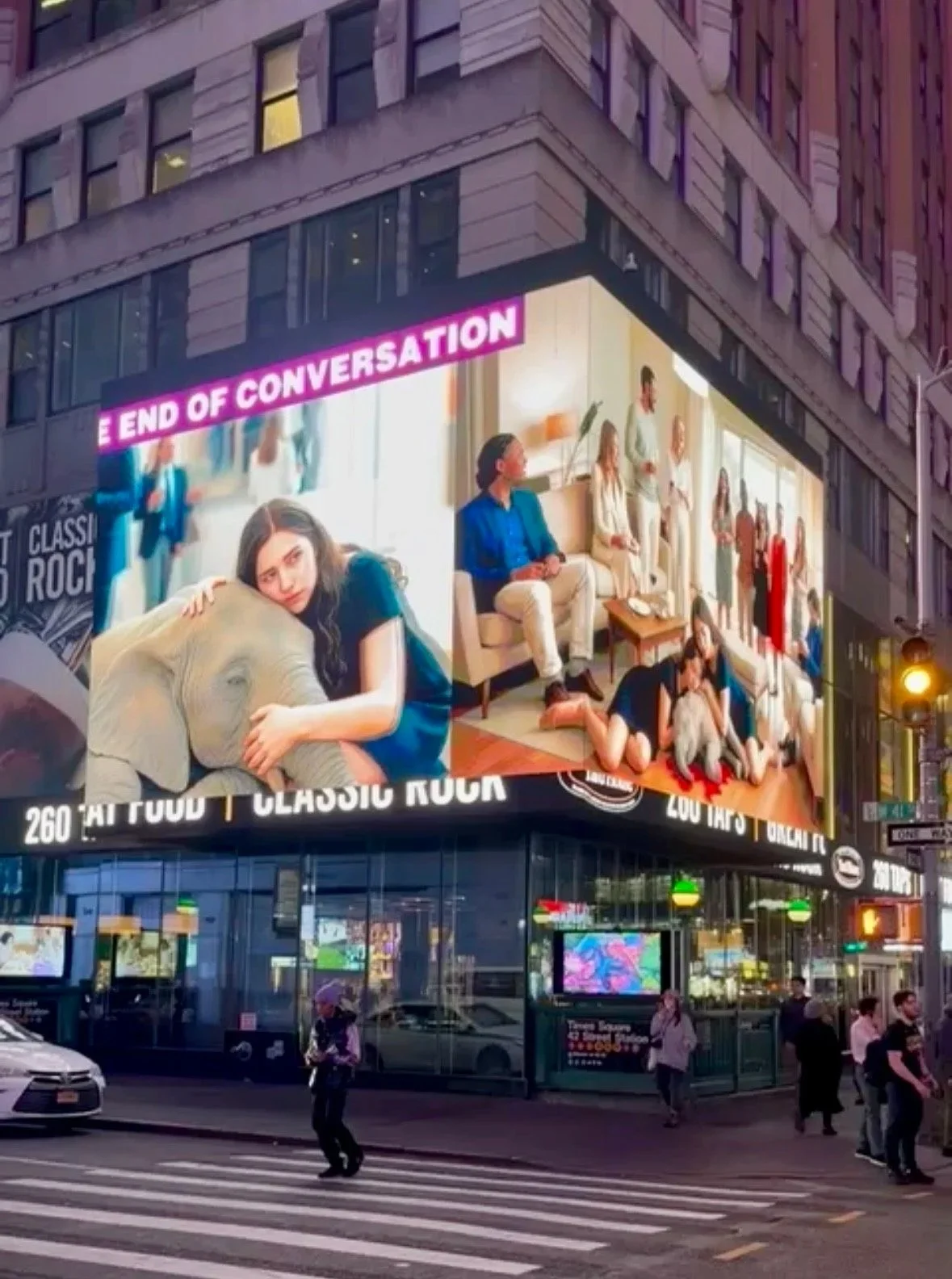Fractured, Times Square 2026