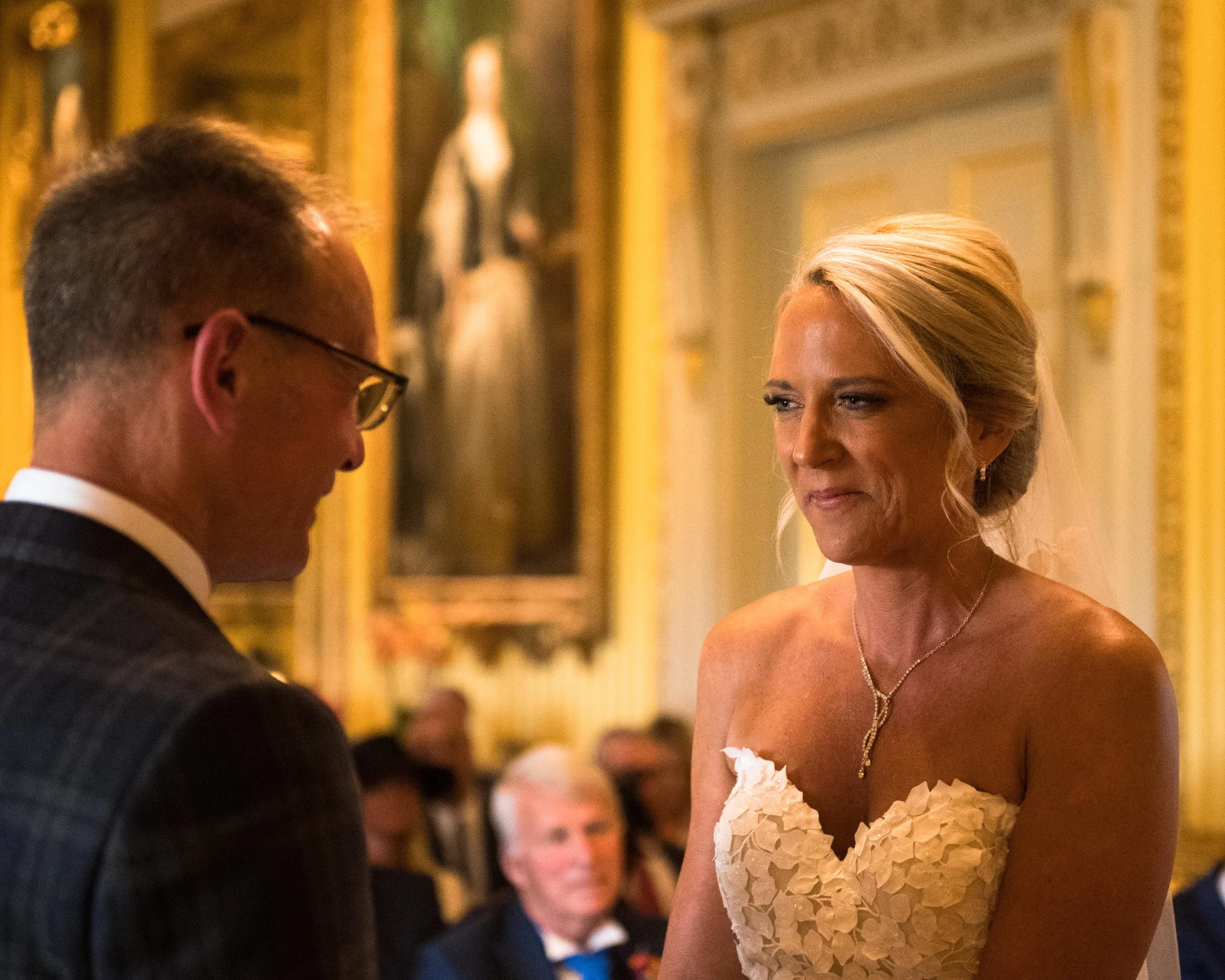 Wedding ceremony at Goodwood House