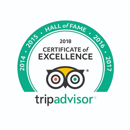 TripAdvisor Hall of Fame Award