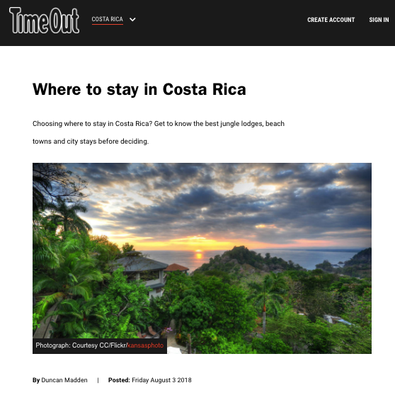 Where to stay in Costa Rica | Time Out