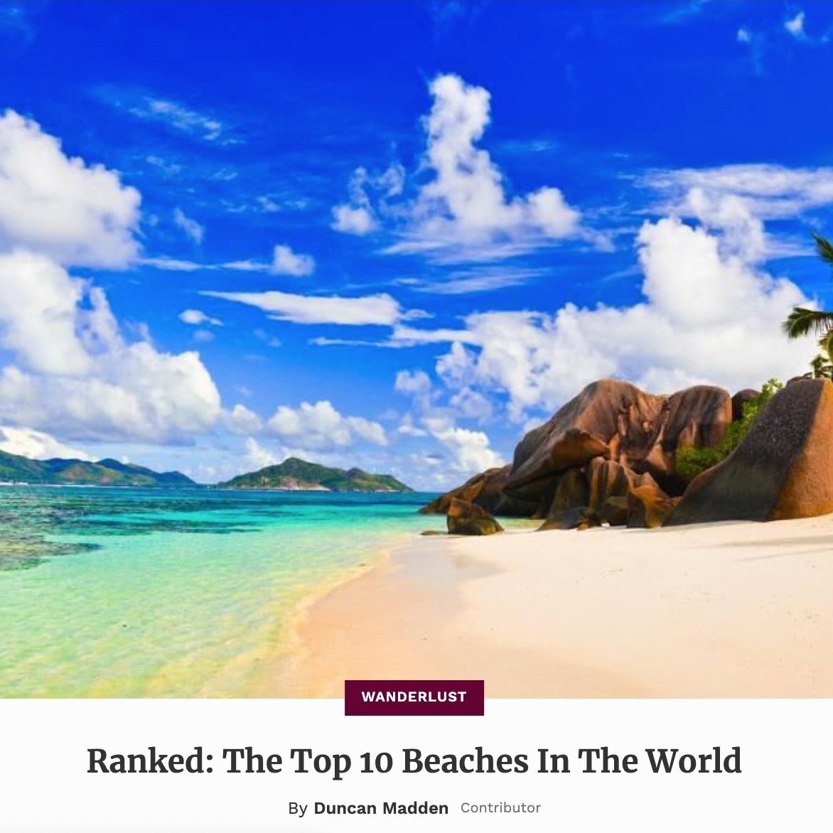 Travel contributor | Forbes