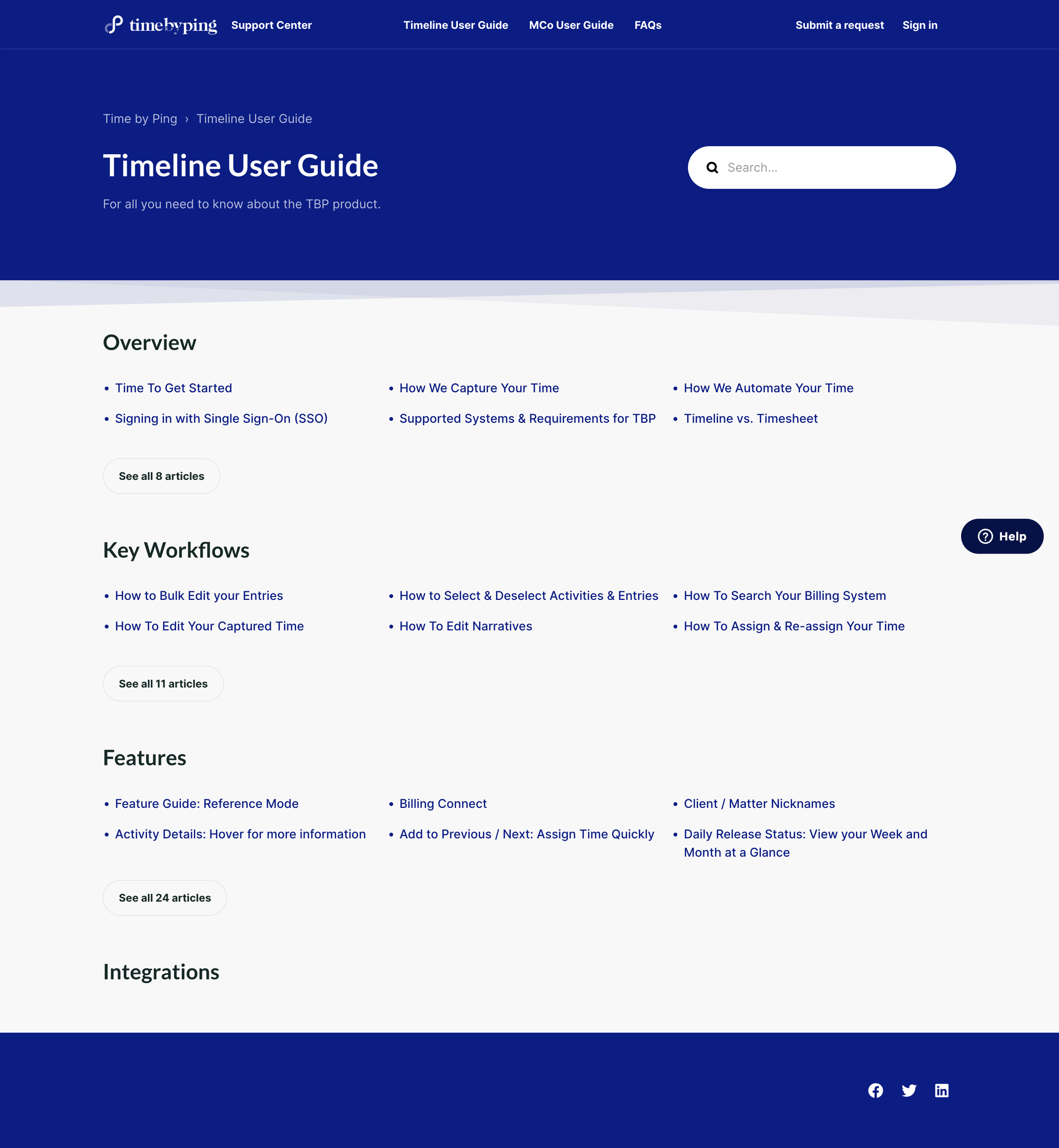 Guide writer for Time by Ping