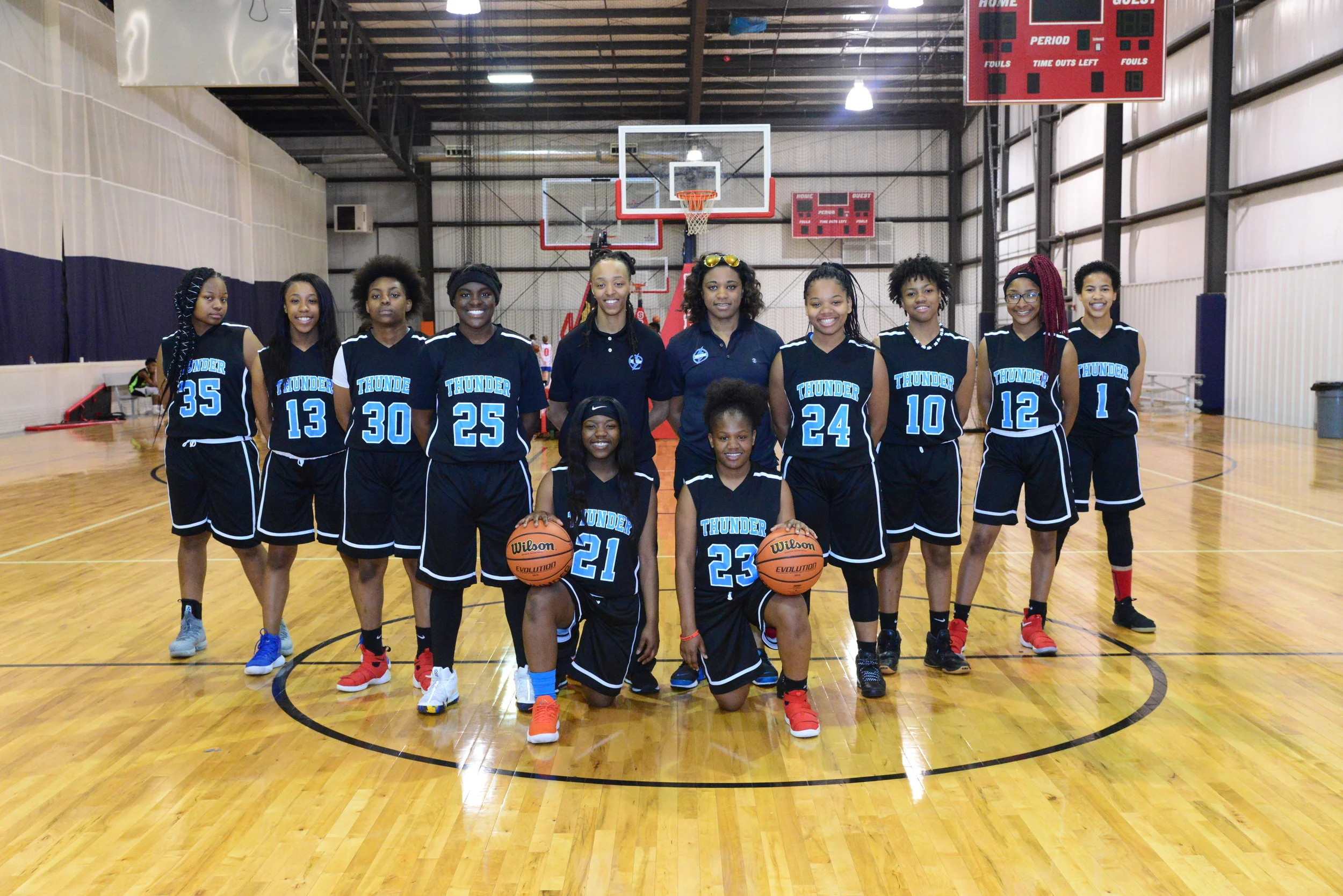 2018 Illinois Thunder 16U team 