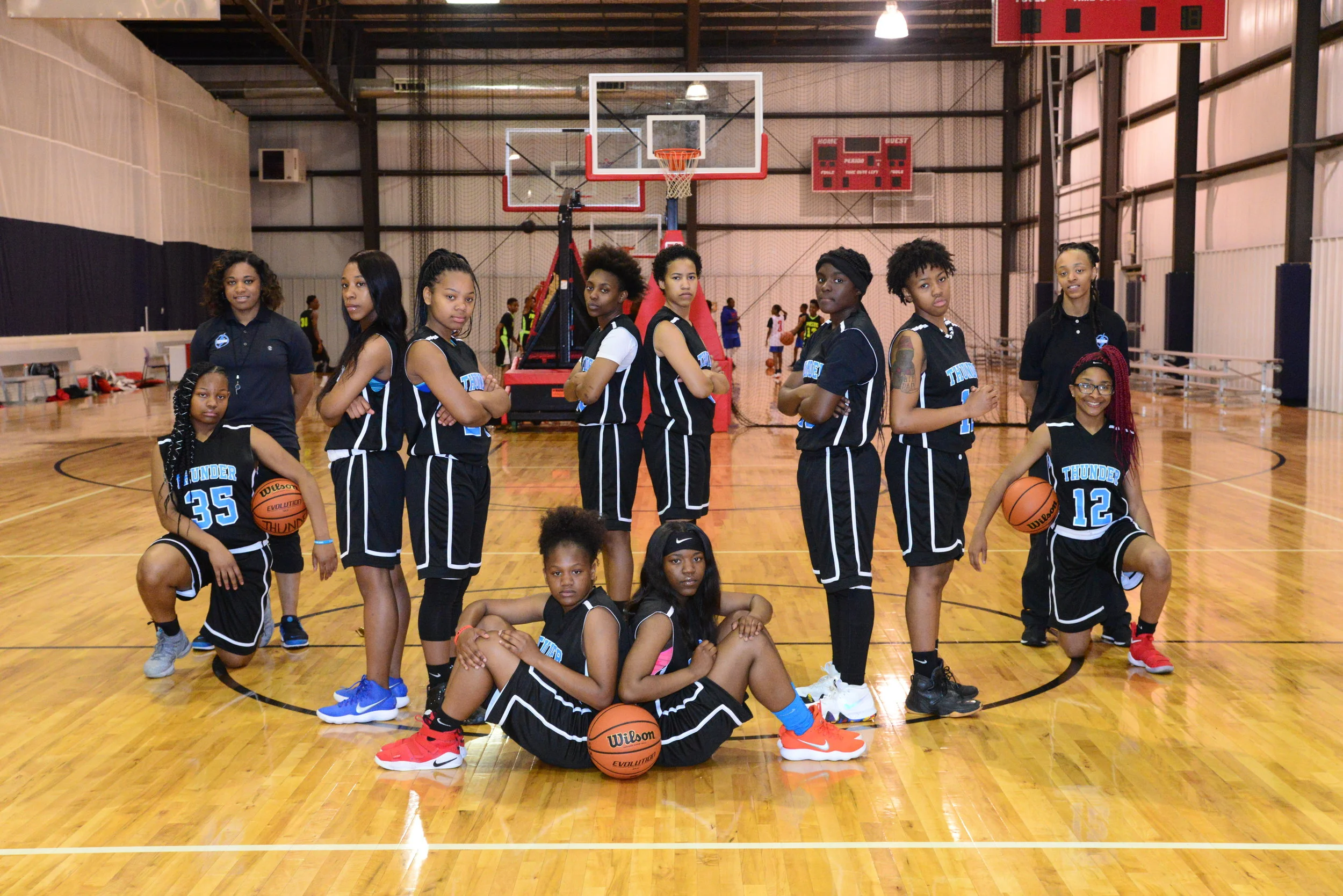 2018 Illinois Thunder 16U team 