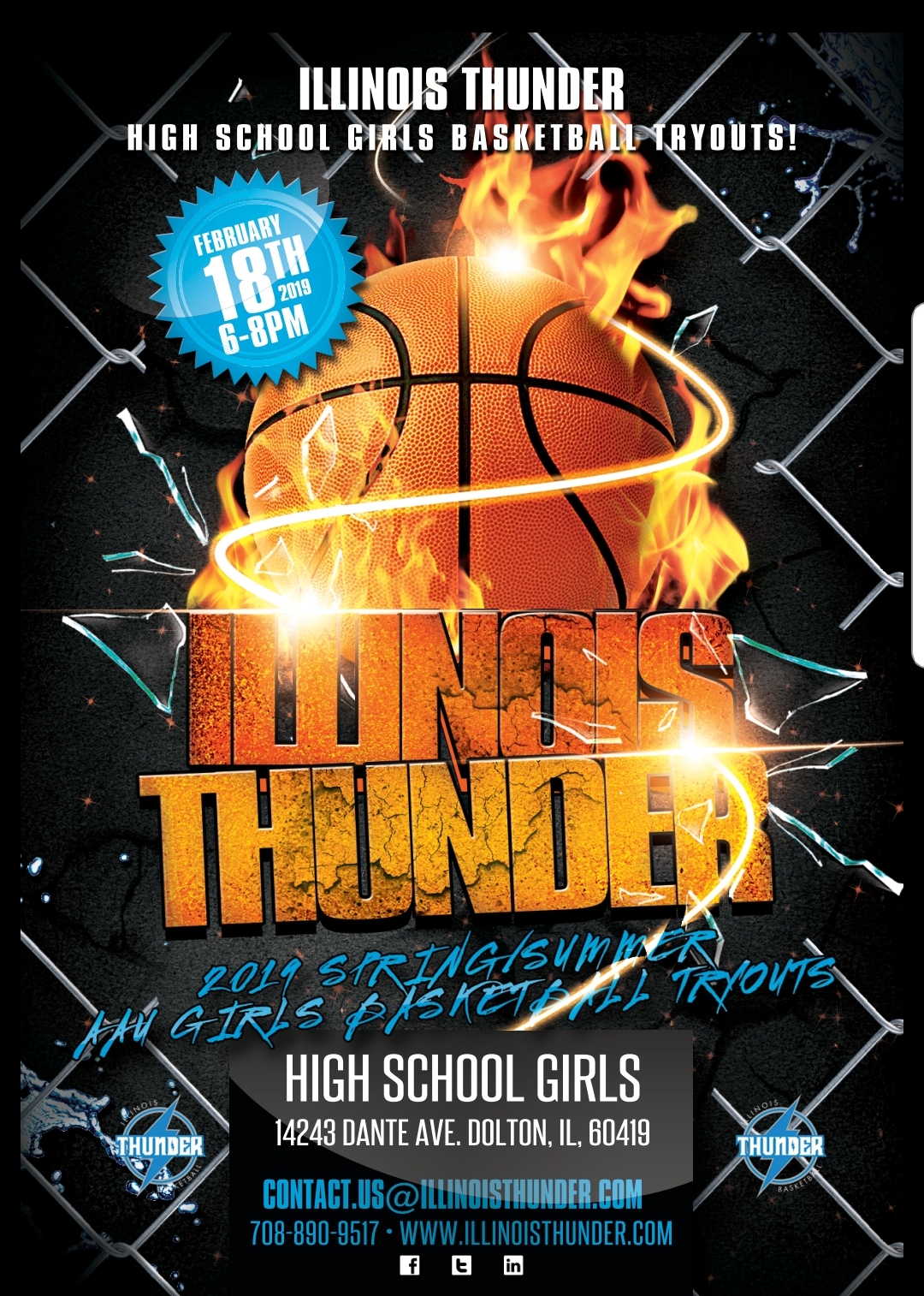 2019 Thunder Tryouts