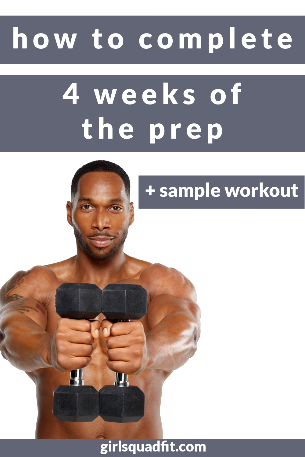 How to Complete 4 Weeks of the Prep with Amoila Cesar with