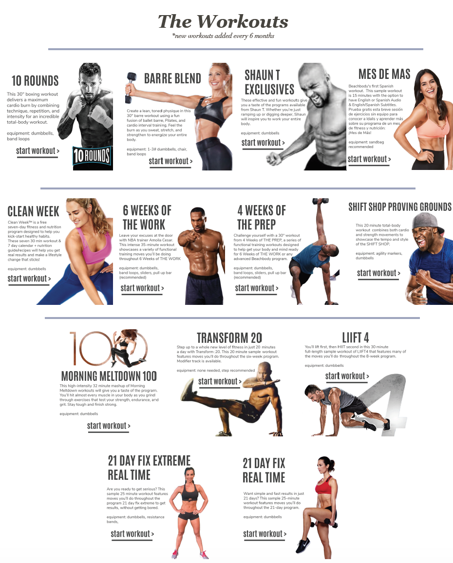 Maegan Blinka New Beachbody Program Mbf Workout Sales