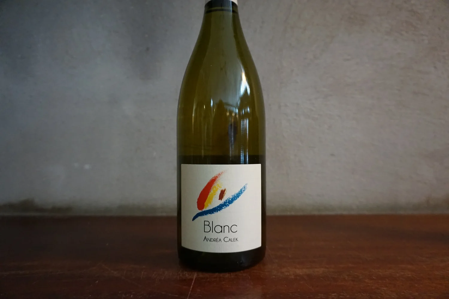 Andrea Calek Blanc 2016 Ardeche Gergovie Wines