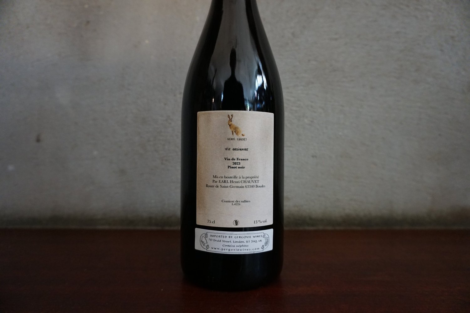 Henri Chauvet, Vie Ordinaire, 2023 - Auvergne — Gergovie Wines