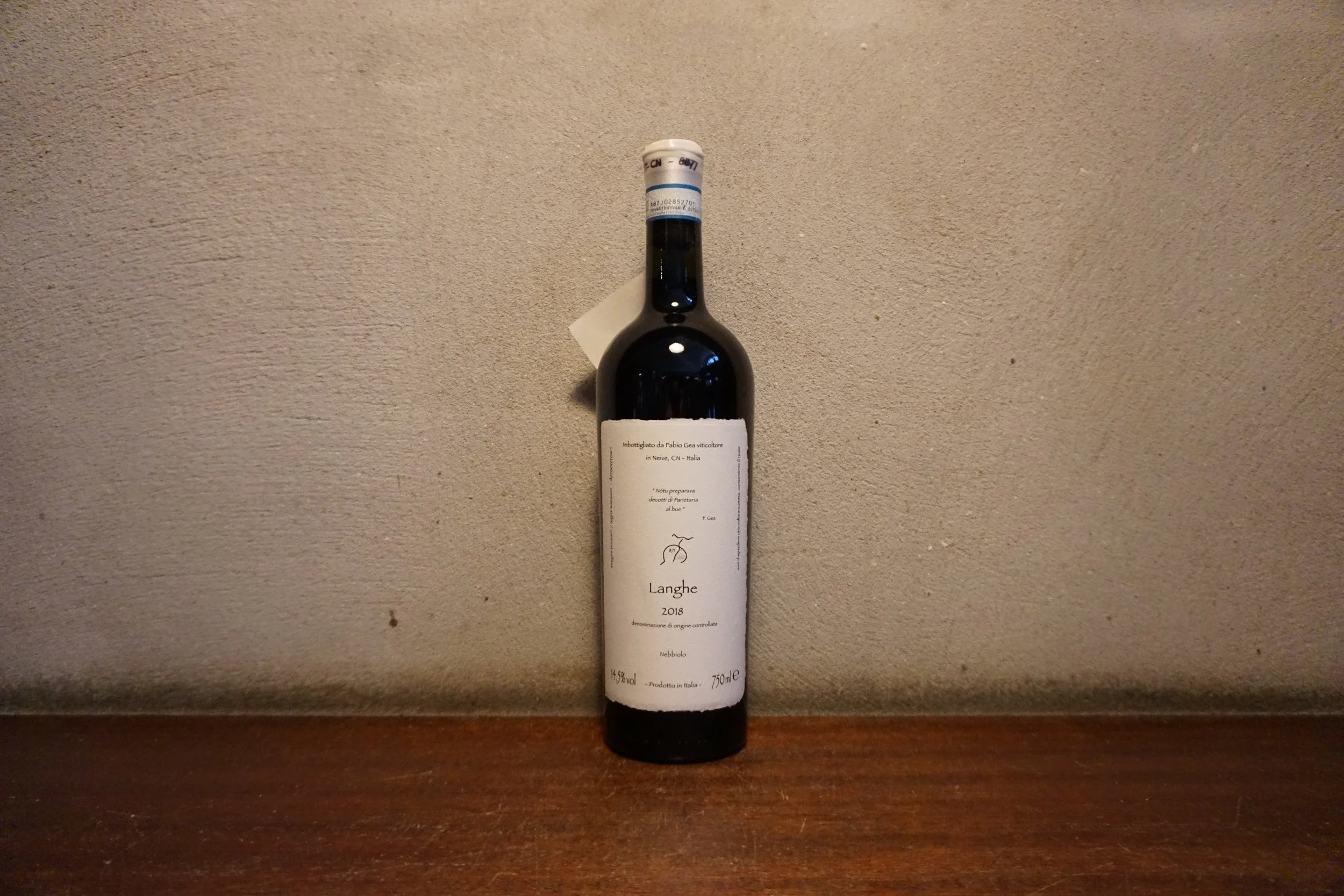 Fabio Gea, Nòtu preparava decotti di Parietaria al bue 2018 – Langhe