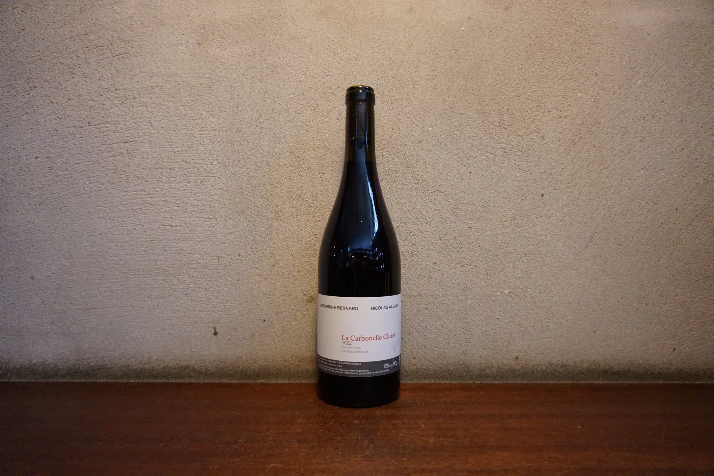 Catherine Bernard, La Carbonelle Claret 2022
