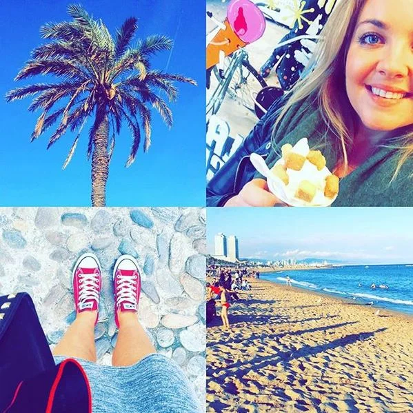 REISEBREV FRA BARCELONA: Vi startet dagen i dag med sightseeing i den sjarmerende byen Girona, før vi tok lyntog til fantastiske Barcelona. Deilig å sette høsten på pause bittelitt, og få en ørliten smak av sommer igjen. ☀️ Det har vært en veldig fi…