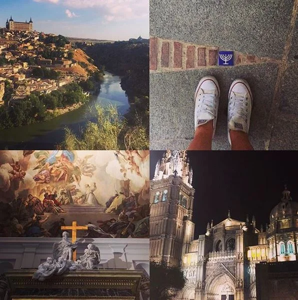 REISEBREV FRA TOLEDO: Toledo er en ubeskrivelig vakker by. Eventyrlig! Jeg besøkte den gotiske katedralen Santa Maria de Toledo, som er fylt til randen av gull, statuer og overveldende kunstverk hvor enn du ser — nesten for mye å fordøye på én dag. …