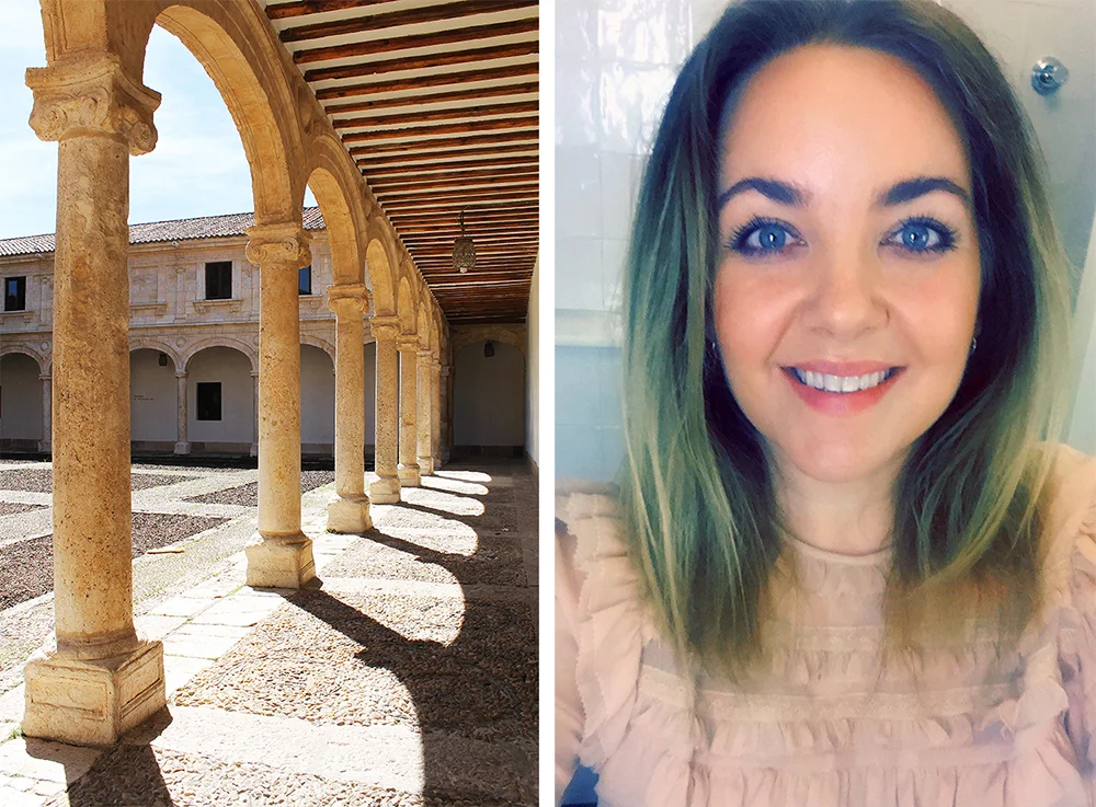 TENK KOFFERT I ALCALA DE HENARES: Selfietime i Alcala! Foto: Reisebloggen Tenk Koffert