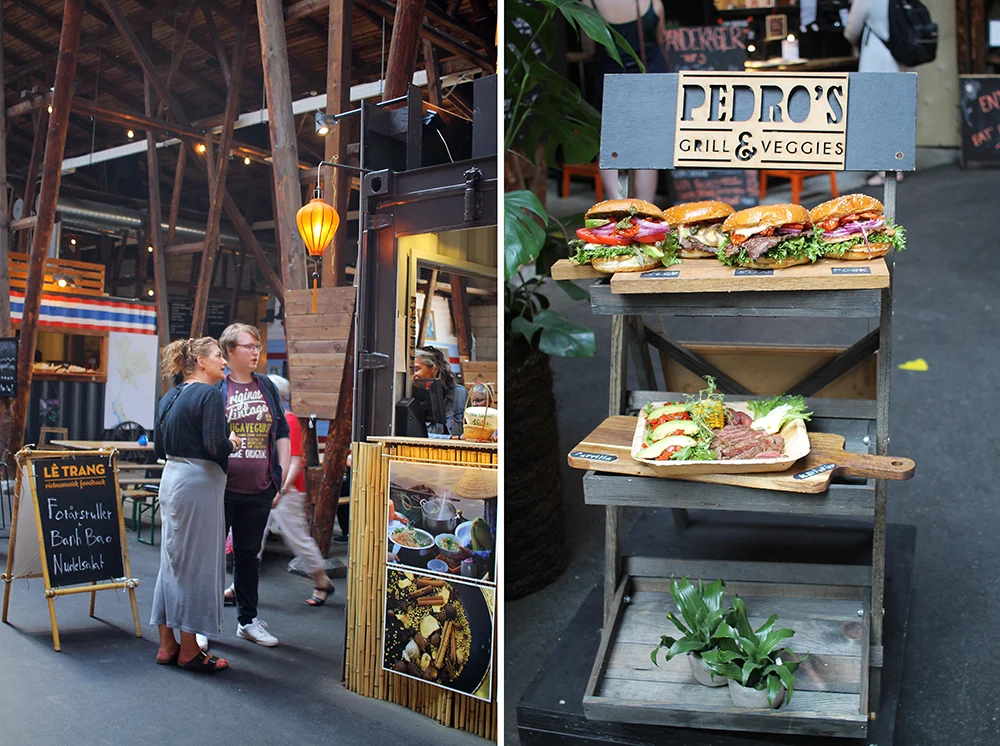 JUNI: Strett food-marked i Odense! Foto: Tenk Koffert