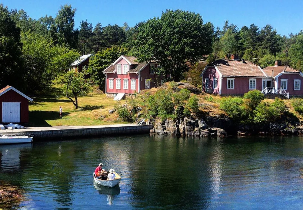 JUNI: Bamble, for et idyllisk sted! Foto: Tenk Koffert