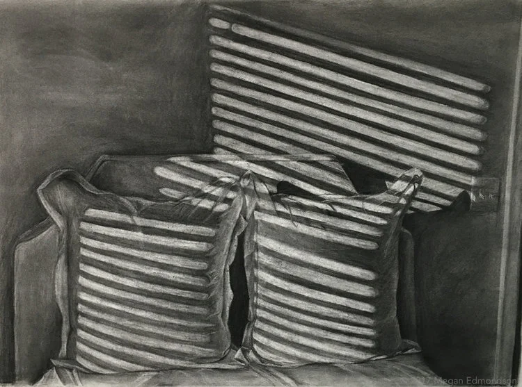 Untitled. Charcoal on Rives BFK. 22x30.