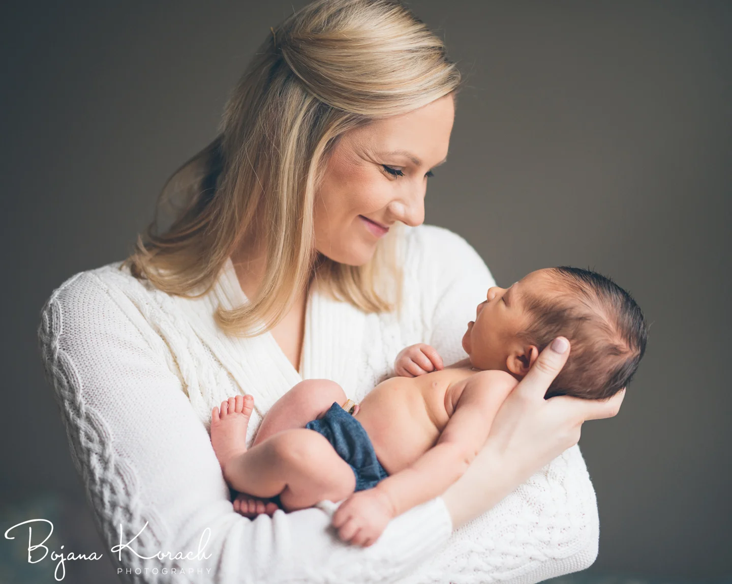 Baby William At - Home Newborn Baby Session