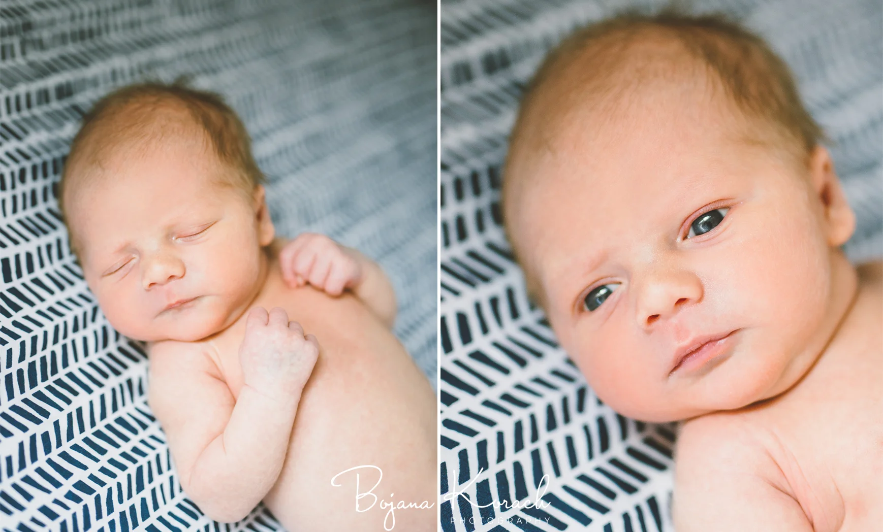 newborn baby close up portraits