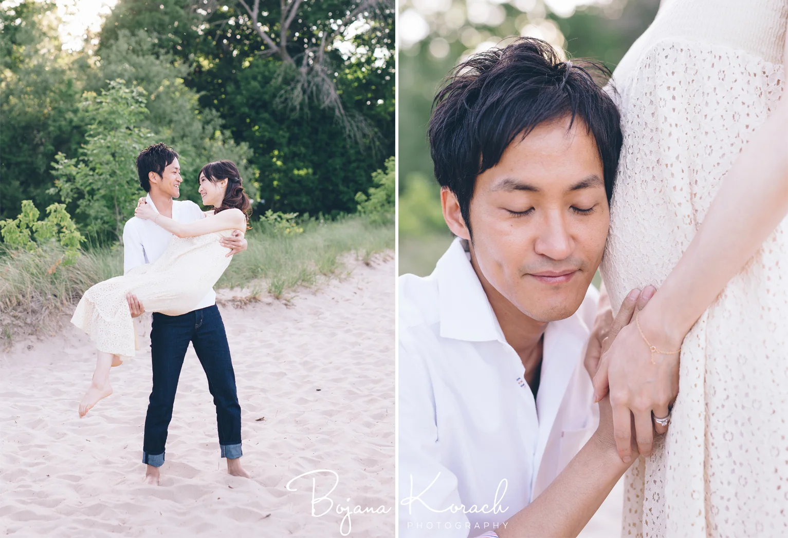 maternity beach photos