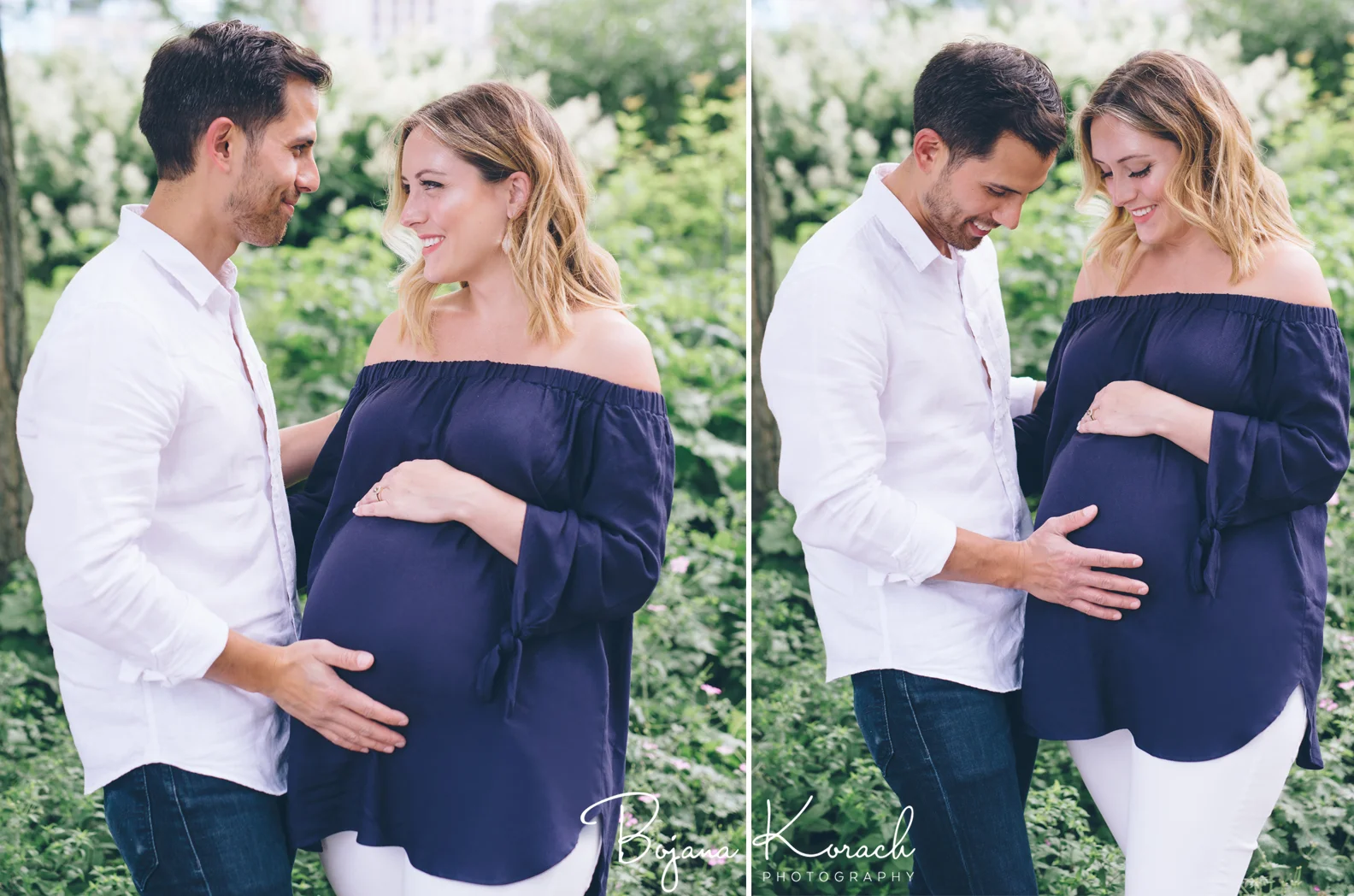 expectant couple