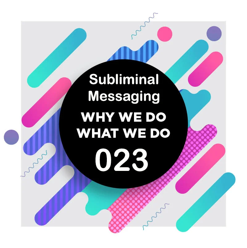 023 | S - Bm - Inal Mes - Ag - Ng | Why We Do What We Do
