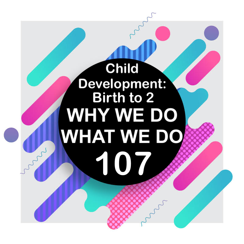 107 | Child Development Part 2: Birth Through the First Two Years | Why We Do What We Do