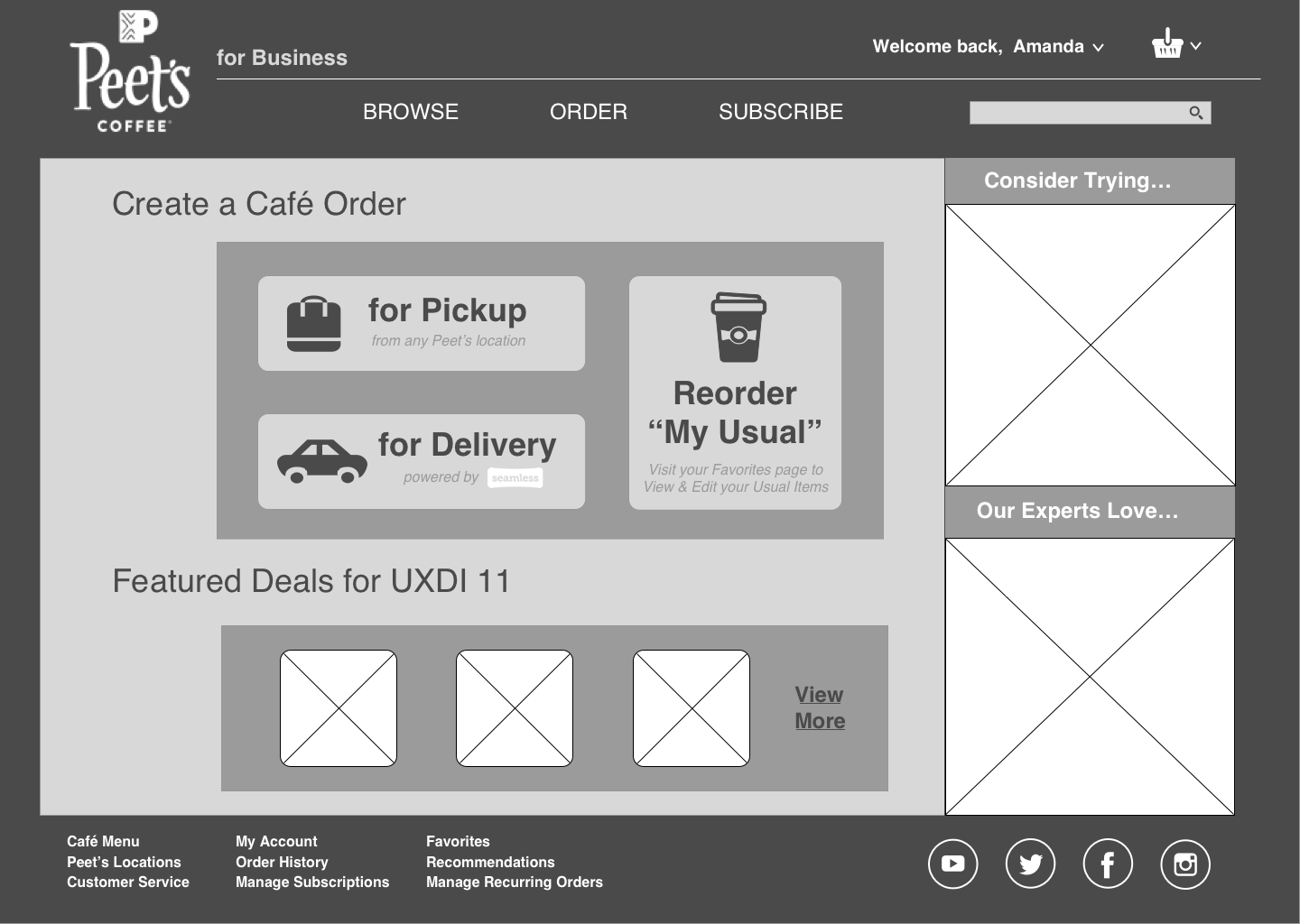 Version 2, Home Page