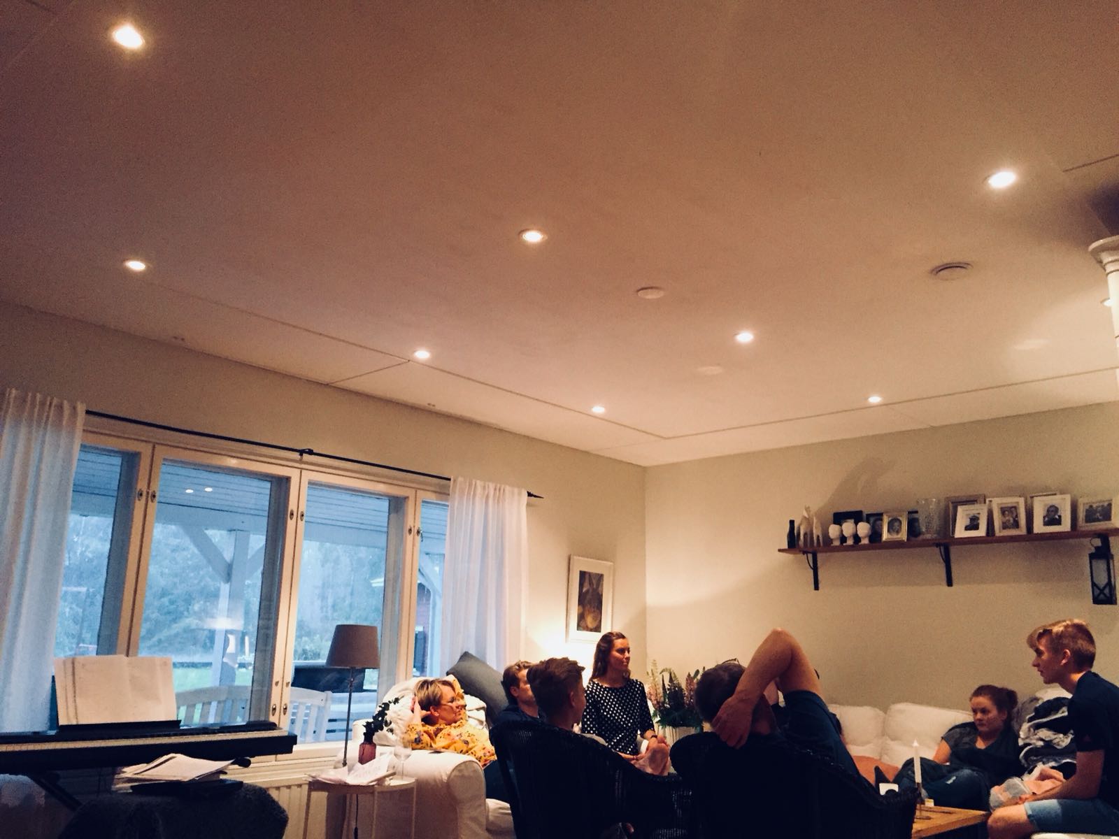 Min familj. Påsken 2018.