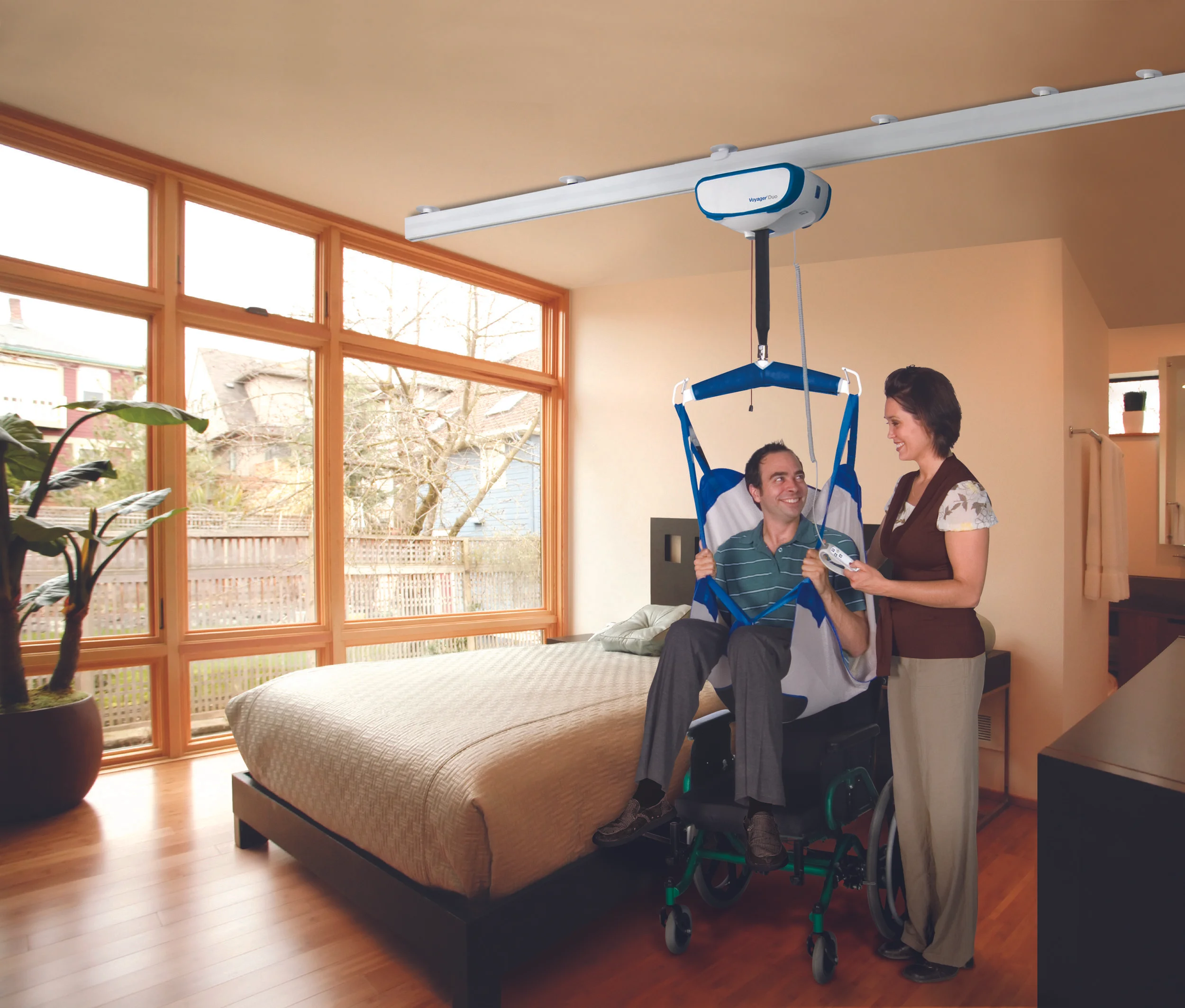 Arjo V5 Voyager Duo Ceiling Hoist
