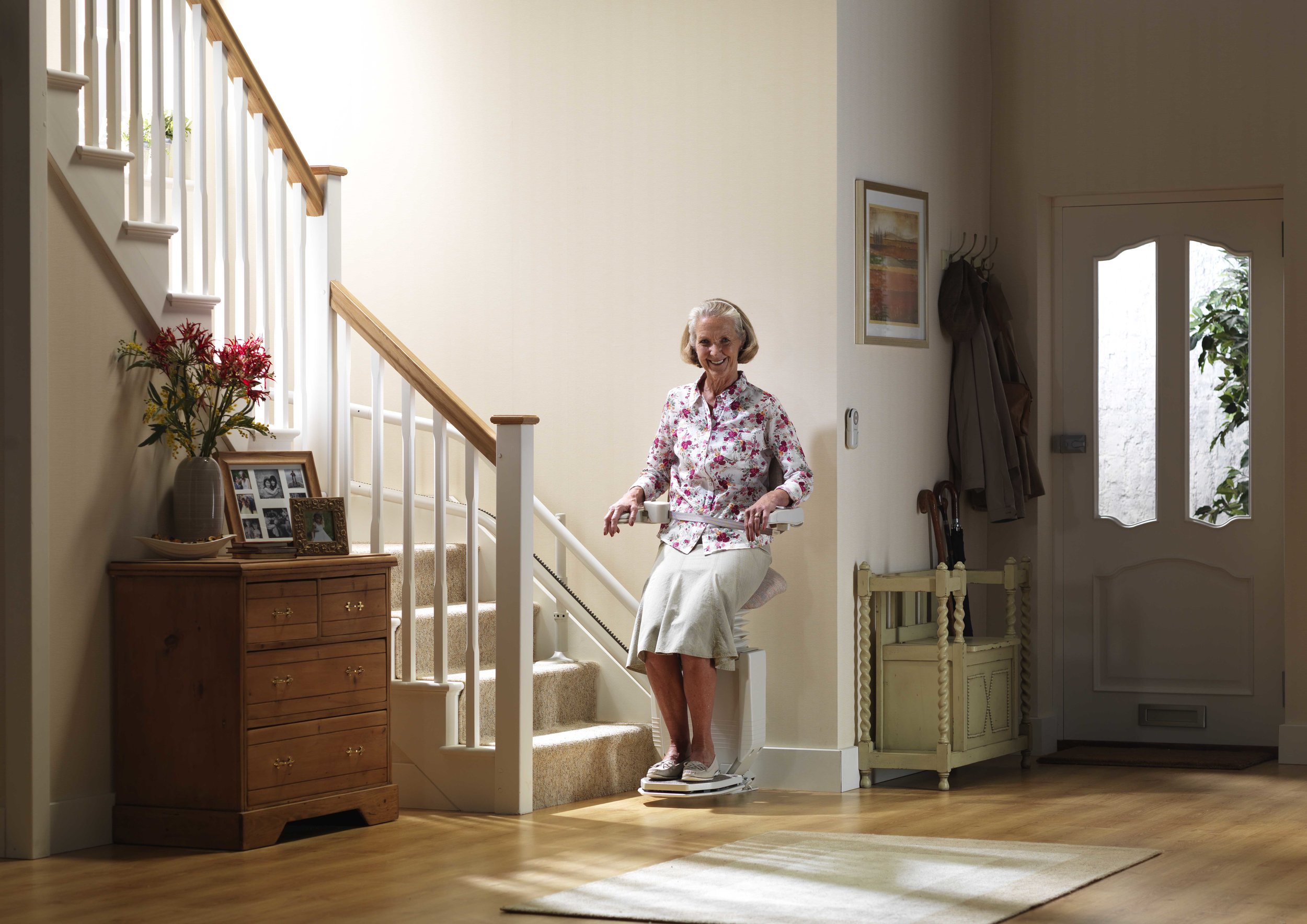 Stannah Sadler 260 Curved Stairlifts — Dolphin Mobility