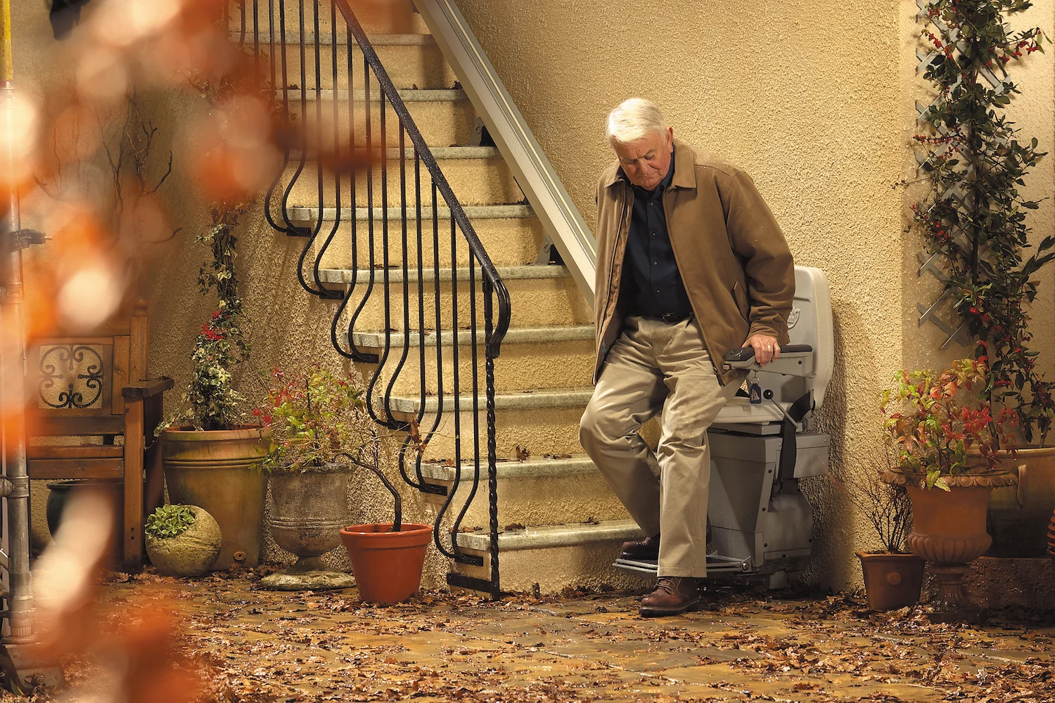 Stannah 320 outdoor stairlift
