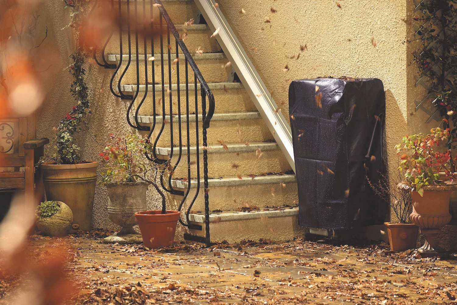 Stannah 320 External Stairlift with Custom made cover