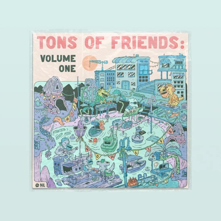 &ldquo;TIIN&rdquo; with @chrismazuera is out today! Thank you to @nohlifestyle for including us on the up-coming compilation &ldquo;Tons of Friends: Vol 1&rdquo; 😎 artwork by @huntresswizardous 🎶 link in bio